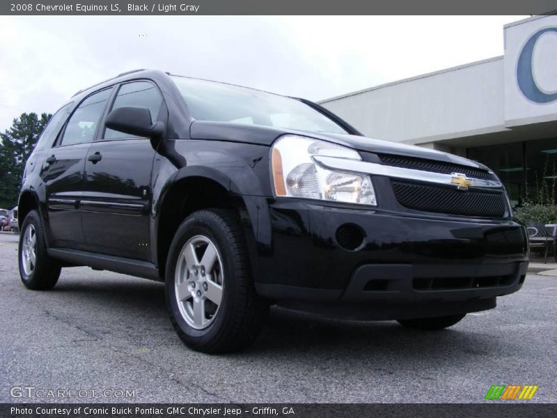 Black / Light Gray 2008 Chevrolet Equinox LS