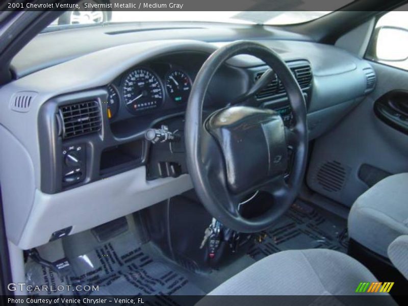 Silvermist Metallic / Medium Gray 2001 Chevrolet Venture