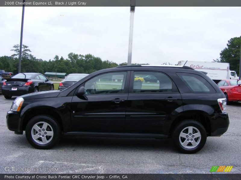 Black / Light Gray 2008 Chevrolet Equinox LS