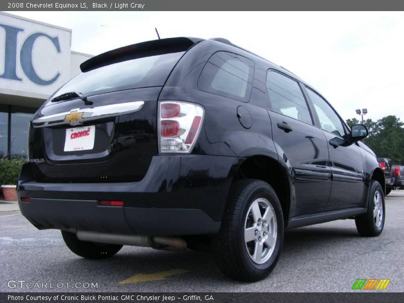 Black / Light Gray 2008 Chevrolet Equinox LS