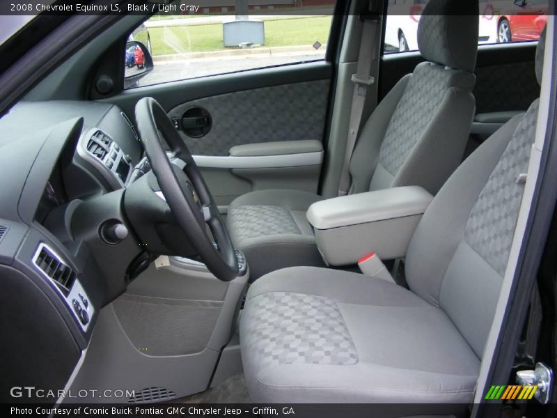 Black / Light Gray 2008 Chevrolet Equinox LS