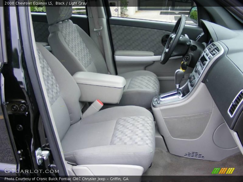 Black / Light Gray 2008 Chevrolet Equinox LS