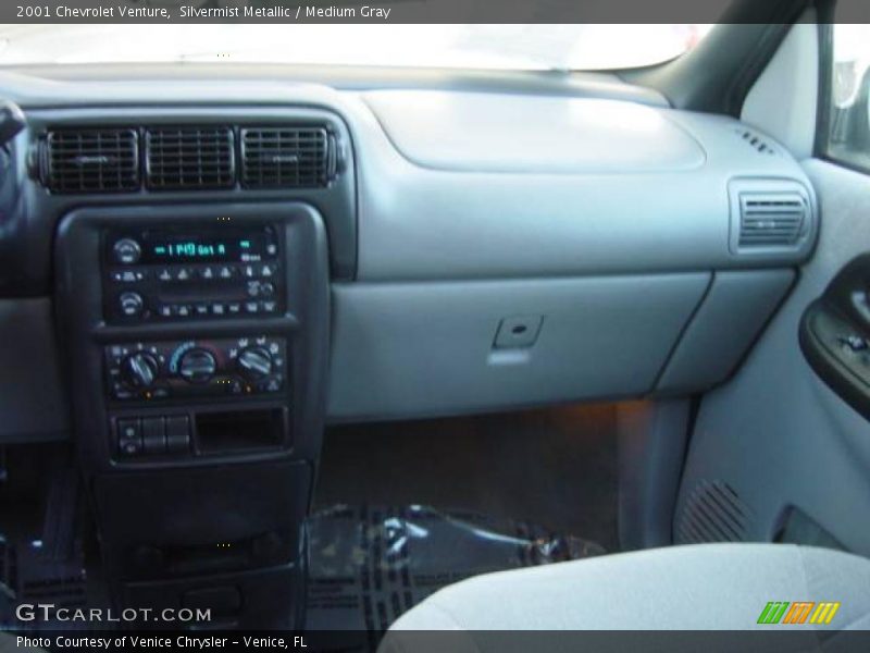 Silvermist Metallic / Medium Gray 2001 Chevrolet Venture