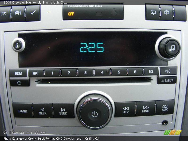Black / Light Gray 2008 Chevrolet Equinox LS