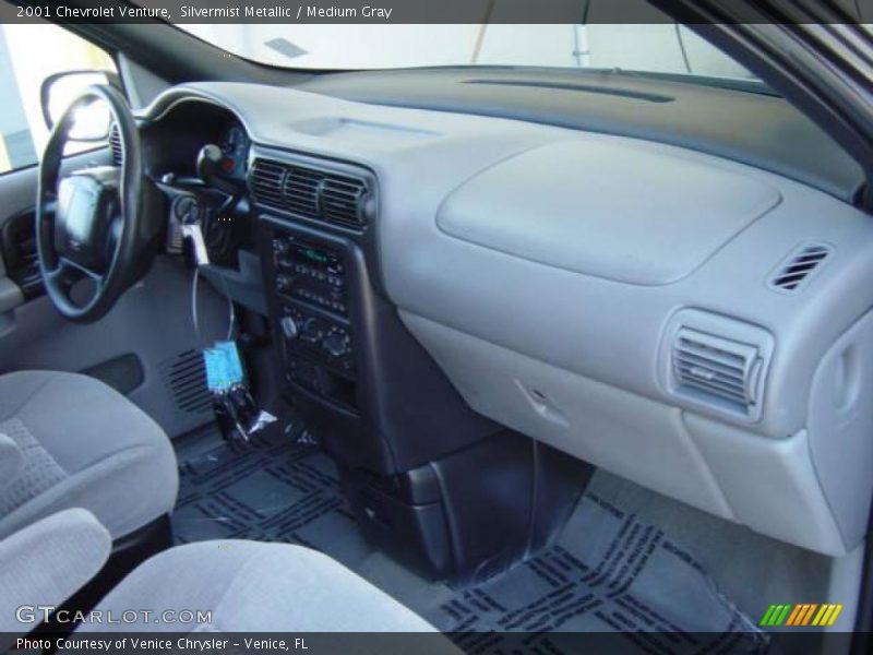 Silvermist Metallic / Medium Gray 2001 Chevrolet Venture