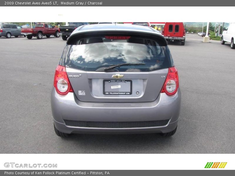 Medium Gray / Charcoal 2009 Chevrolet Aveo Aveo5 LT