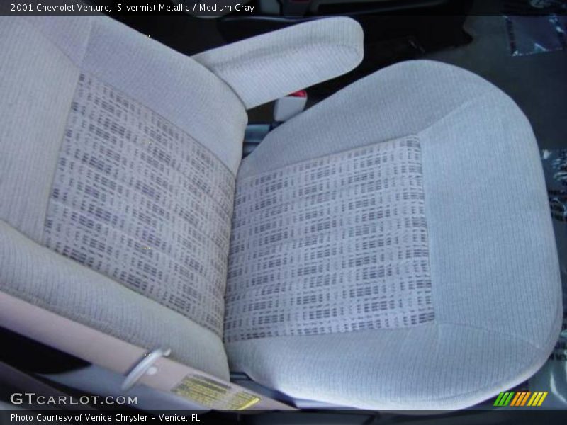 Silvermist Metallic / Medium Gray 2001 Chevrolet Venture