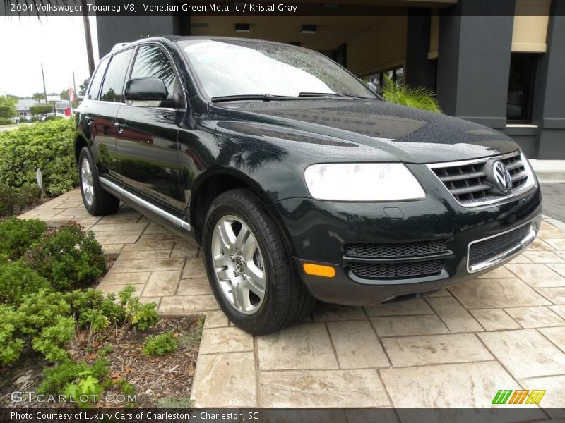 Venetian Green Metallic / Kristal Gray 2004 Volkswagen Touareg V8
