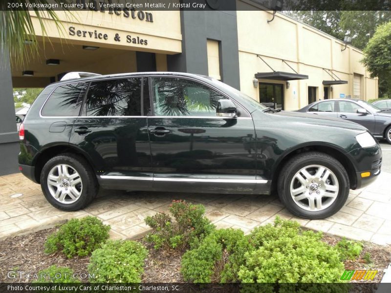 Venetian Green Metallic / Kristal Gray 2004 Volkswagen Touareg V8