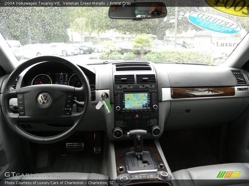 Venetian Green Metallic / Kristal Gray 2004 Volkswagen Touareg V8