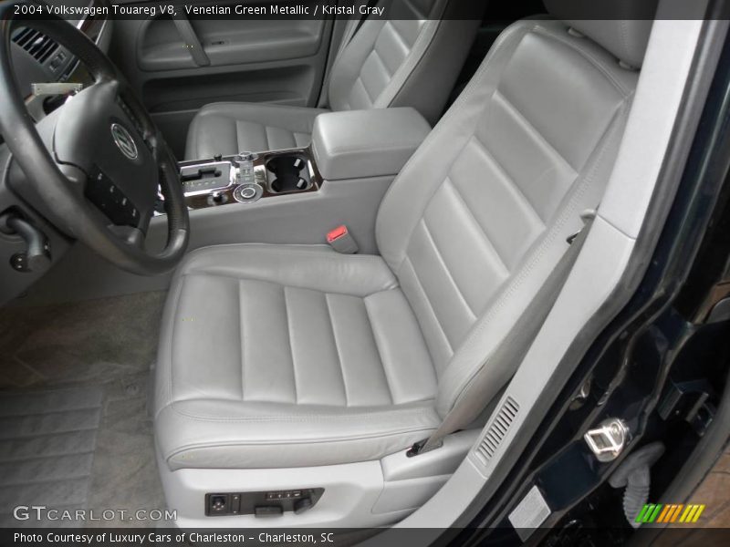 Venetian Green Metallic / Kristal Gray 2004 Volkswagen Touareg V8