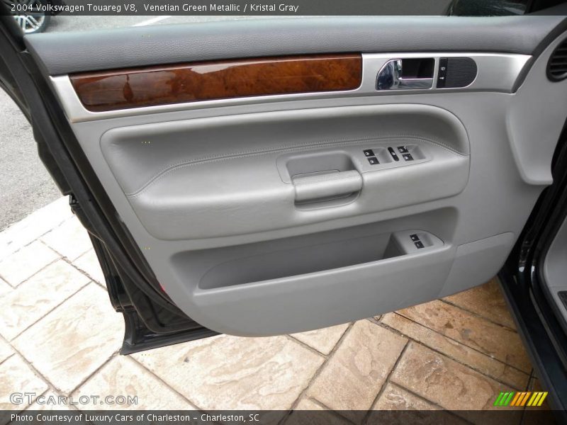 Venetian Green Metallic / Kristal Gray 2004 Volkswagen Touareg V8