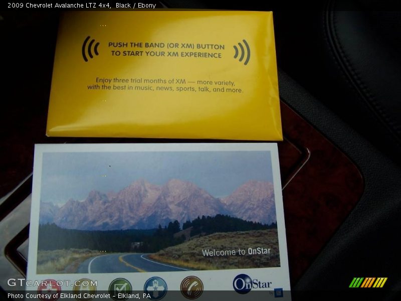 Black / Ebony 2009 Chevrolet Avalanche LTZ 4x4