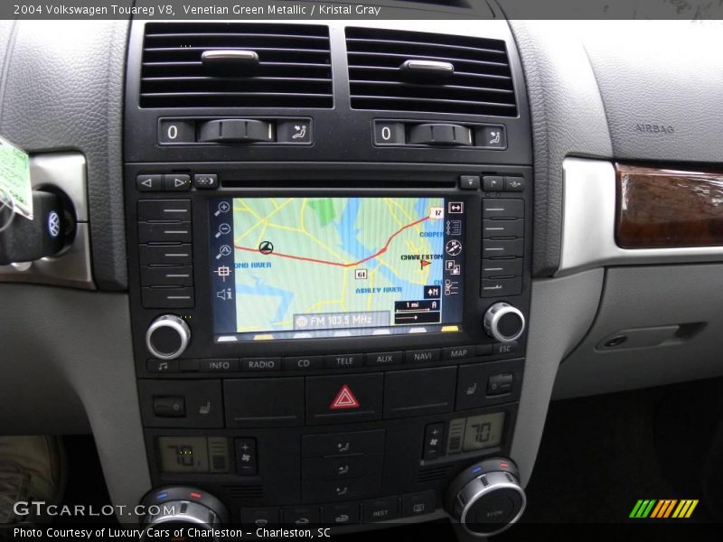 Venetian Green Metallic / Kristal Gray 2004 Volkswagen Touareg V8