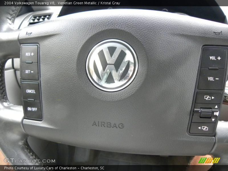 Venetian Green Metallic / Kristal Gray 2004 Volkswagen Touareg V8