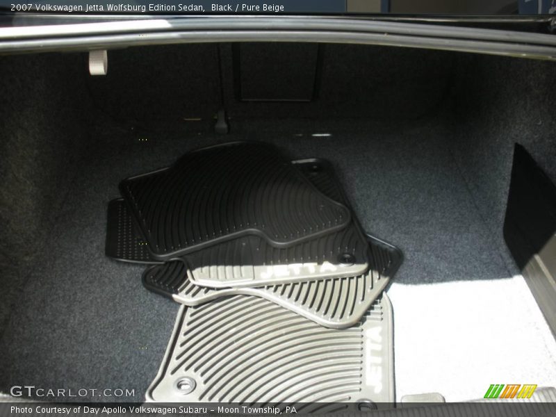 Black / Pure Beige 2007 Volkswagen Jetta Wolfsburg Edition Sedan
