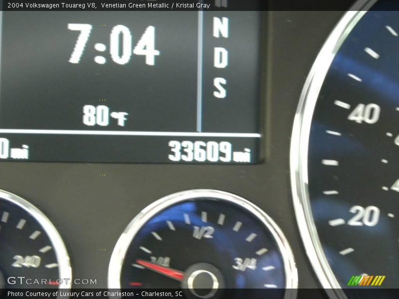 Venetian Green Metallic / Kristal Gray 2004 Volkswagen Touareg V8