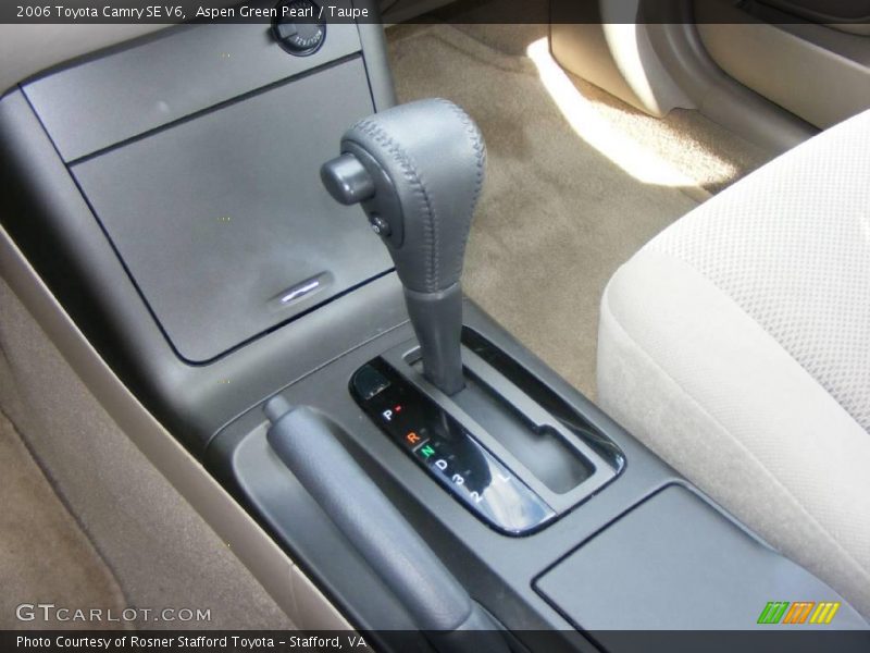 Aspen Green Pearl / Taupe 2006 Toyota Camry SE V6