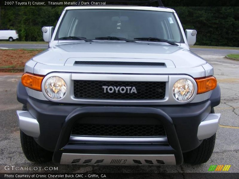 Titanium Metallic / Dark Charcoal 2007 Toyota FJ Cruiser