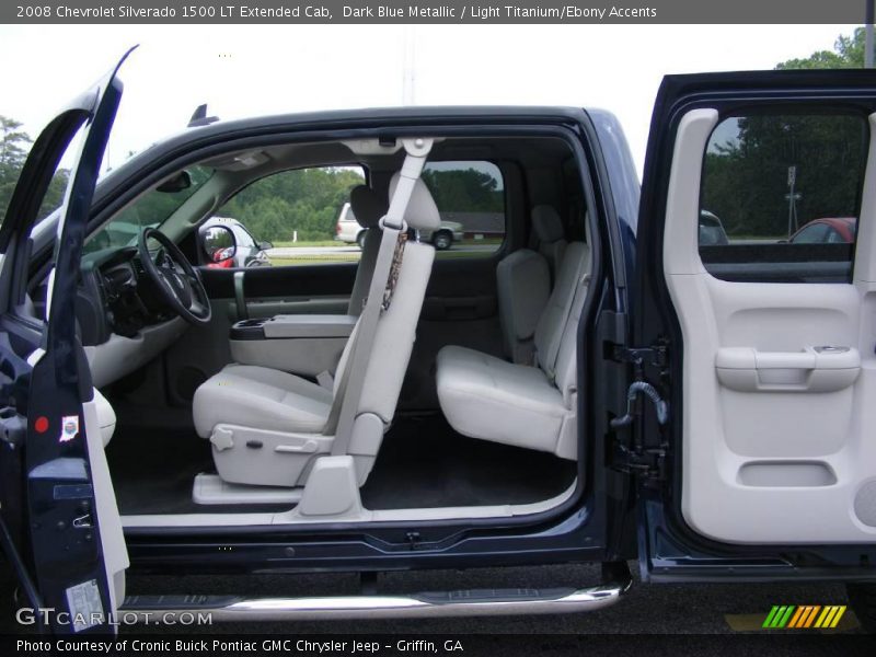 Dark Blue Metallic / Light Titanium/Ebony Accents 2008 Chevrolet Silverado 1500 LT Extended Cab