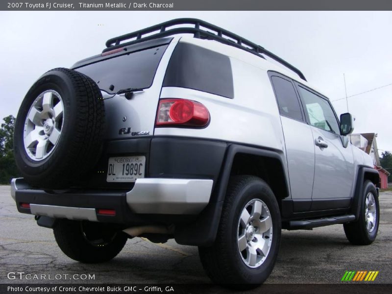 Titanium Metallic / Dark Charcoal 2007 Toyota FJ Cruiser