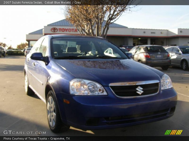 Cobalt Blue Metallic / Grey 2007 Suzuki Forenza Sedan