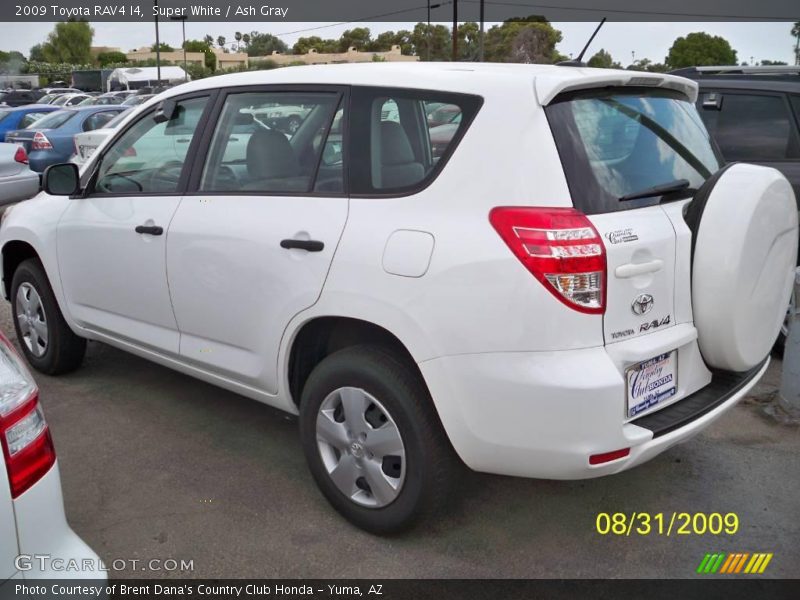 Super White / Ash Gray 2009 Toyota RAV4 I4