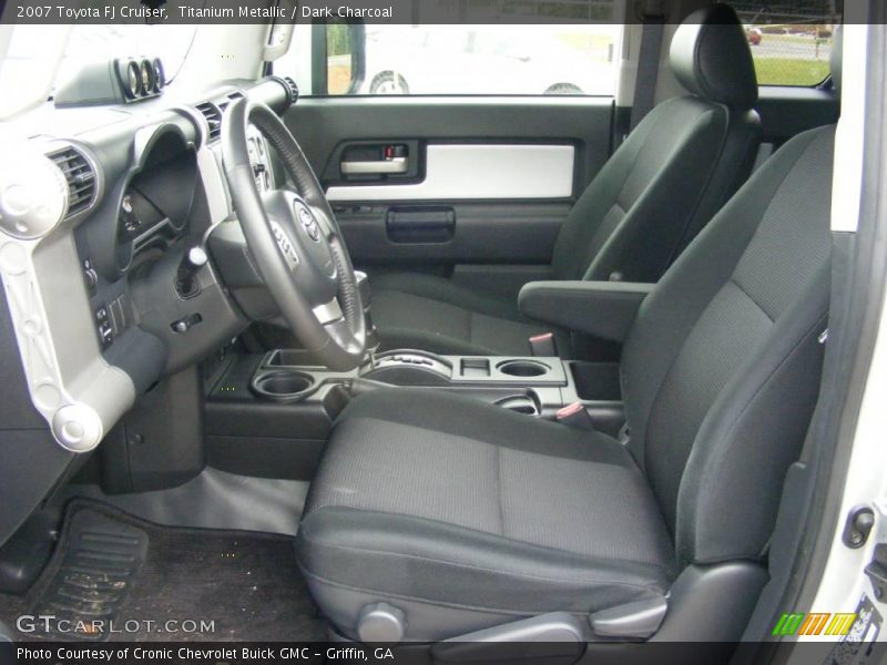 Titanium Metallic / Dark Charcoal 2007 Toyota FJ Cruiser