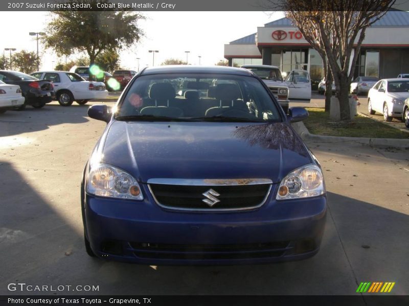 Cobalt Blue Metallic / Grey 2007 Suzuki Forenza Sedan