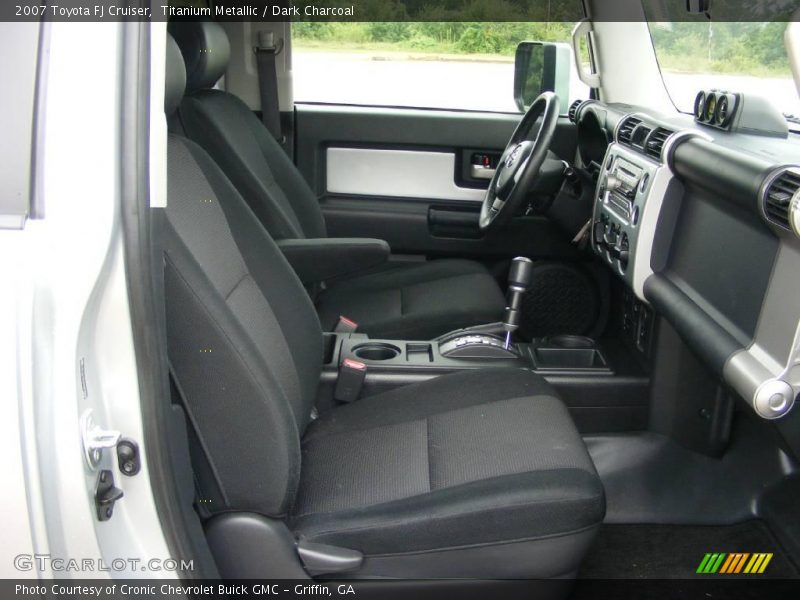 Titanium Metallic / Dark Charcoal 2007 Toyota FJ Cruiser