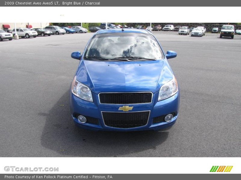 Bright Blue / Charcoal 2009 Chevrolet Aveo Aveo5 LT