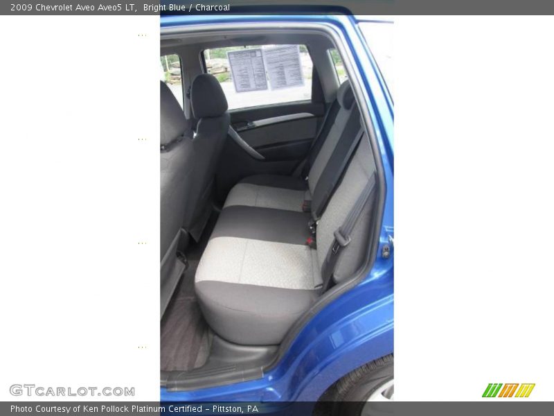 Bright Blue / Charcoal 2009 Chevrolet Aveo Aveo5 LT