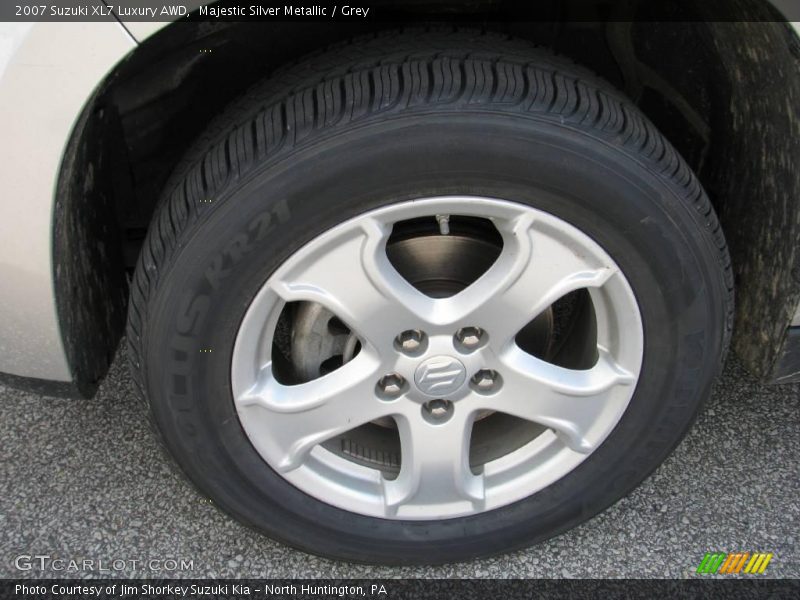 Majestic Silver Metallic / Grey 2007 Suzuki XL7 Luxury AWD
