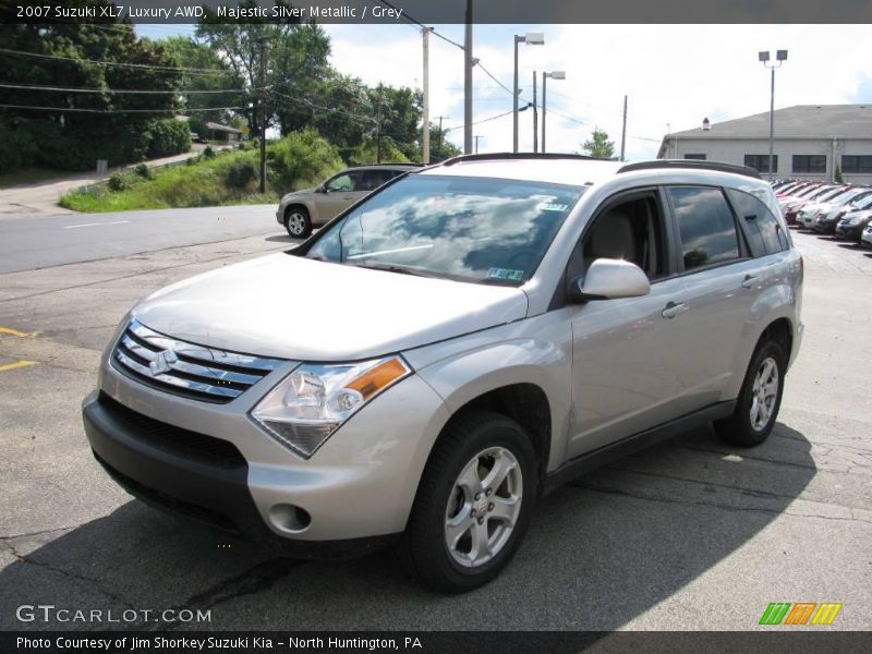 Majestic Silver Metallic / Grey 2007 Suzuki XL7 Luxury AWD