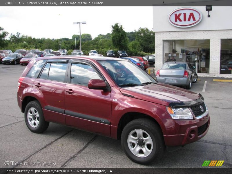 Moab Red Metallic / Black 2008 Suzuki Grand Vitara 4x4