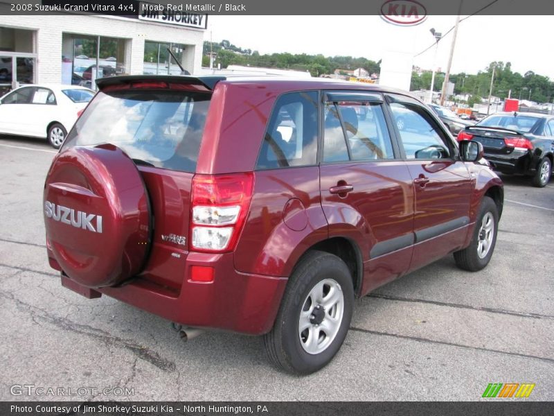 Moab Red Metallic / Black 2008 Suzuki Grand Vitara 4x4