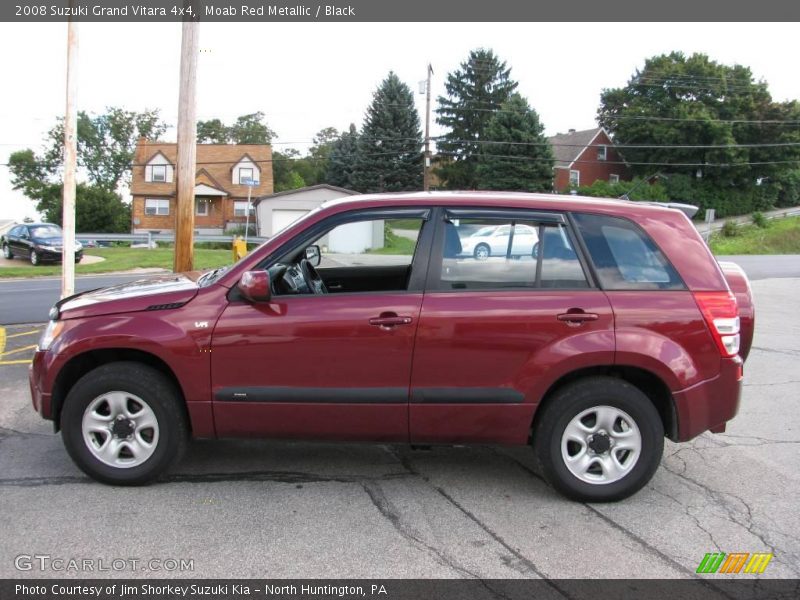 Moab Red Metallic / Black 2008 Suzuki Grand Vitara 4x4