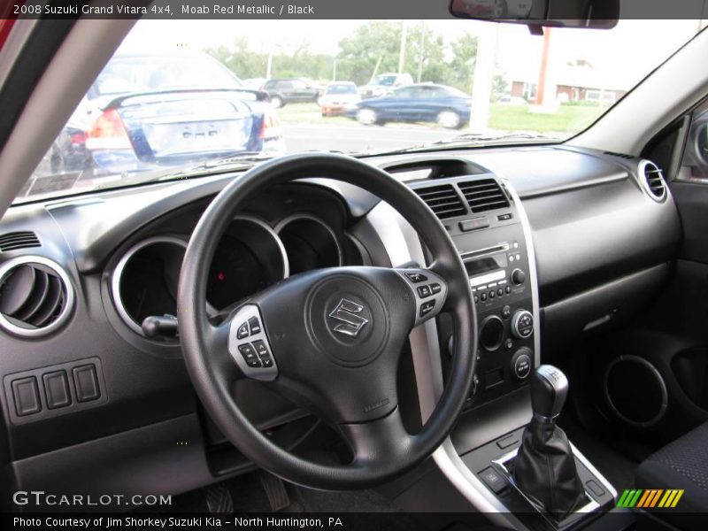 Moab Red Metallic / Black 2008 Suzuki Grand Vitara 4x4