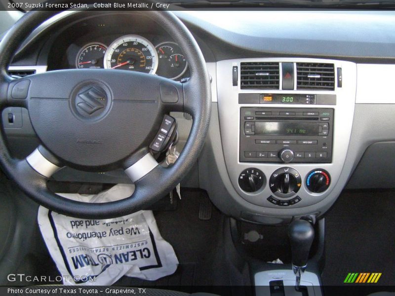 Cobalt Blue Metallic / Grey 2007 Suzuki Forenza Sedan