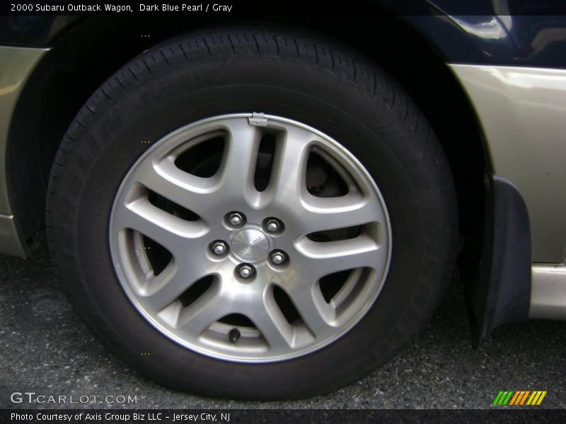 Dark Blue Pearl / Gray 2000 Subaru Outback Wagon