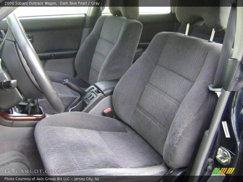 Dark Blue Pearl / Gray 2000 Subaru Outback Wagon