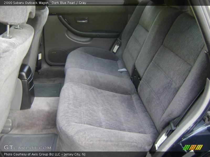 Dark Blue Pearl / Gray 2000 Subaru Outback Wagon