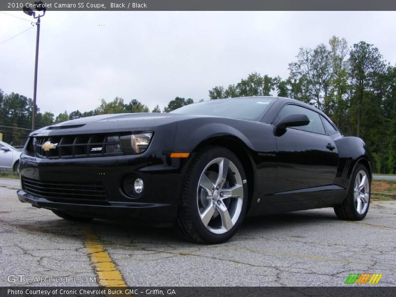 Black / Black 2010 Chevrolet Camaro SS Coupe