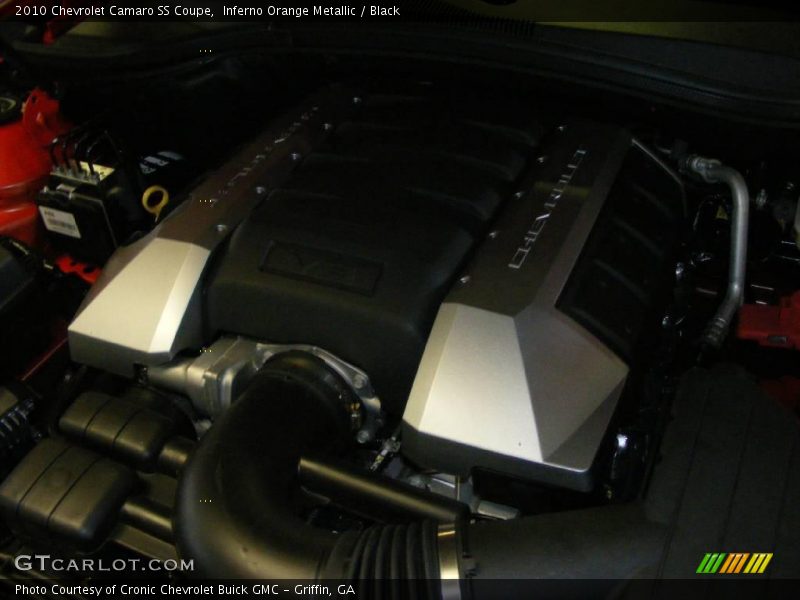 Inferno Orange Metallic / Black 2010 Chevrolet Camaro SS Coupe