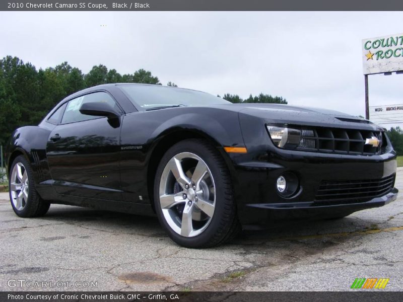 Black / Black 2010 Chevrolet Camaro SS Coupe