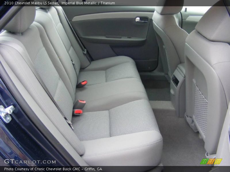 Imperial Blue Metallic / Titanium 2010 Chevrolet Malibu LS Sedan
