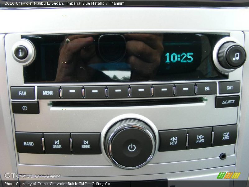 Imperial Blue Metallic / Titanium 2010 Chevrolet Malibu LS Sedan