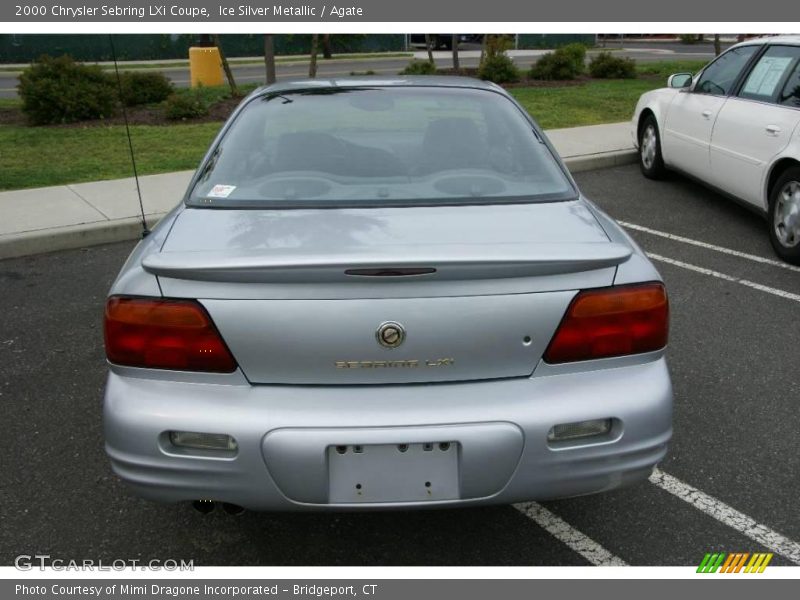 Ice Silver Metallic / Agate 2000 Chrysler Sebring LXi Coupe