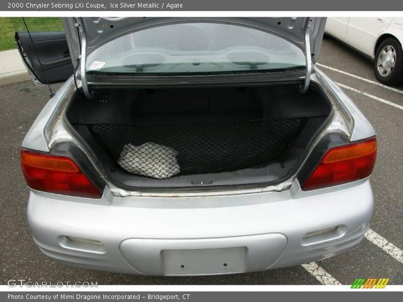 Ice Silver Metallic / Agate 2000 Chrysler Sebring LXi Coupe