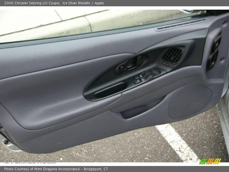 Ice Silver Metallic / Agate 2000 Chrysler Sebring LXi Coupe